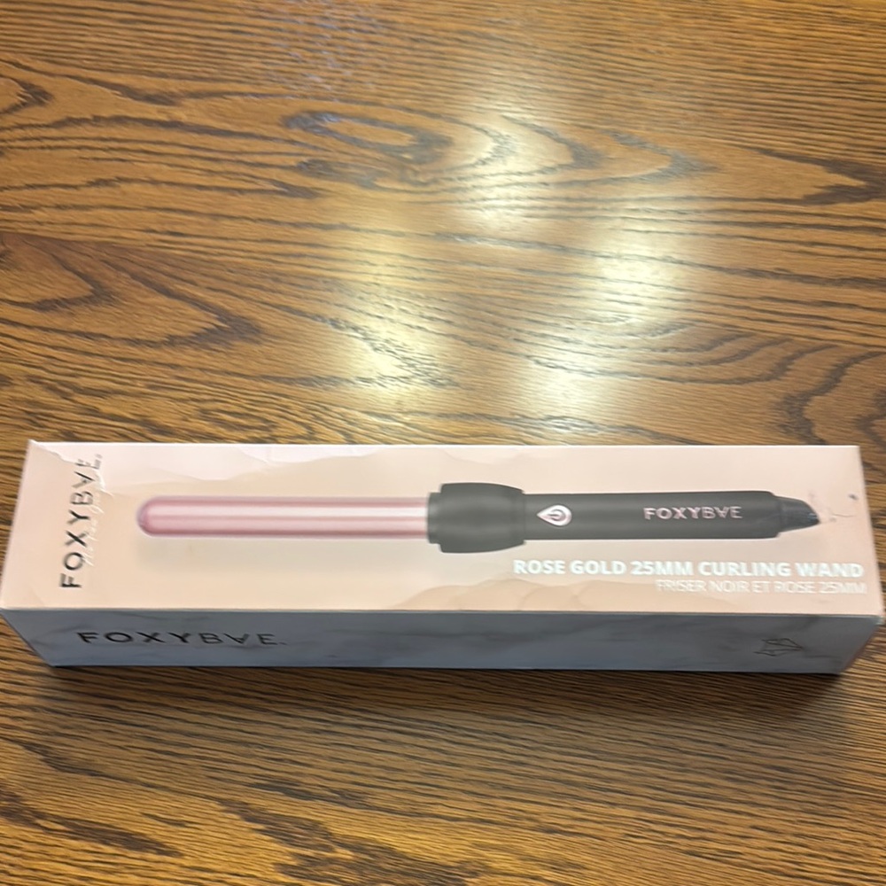 FoxyBae Rose Gold Curling Wand